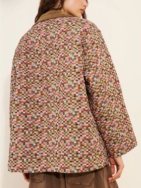 FRNCH Oeneis Geometric Jacket